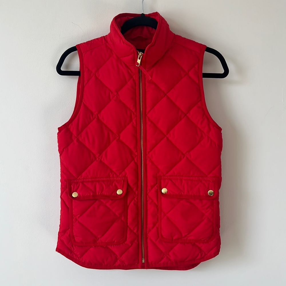 J. Crew Excursion Down Puffer Vest - Size XXS - NWOT